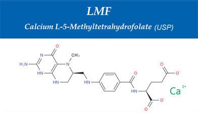 LMF - CALCIUM L-5-METHYLTETRAHYDROFOLATE (USP)